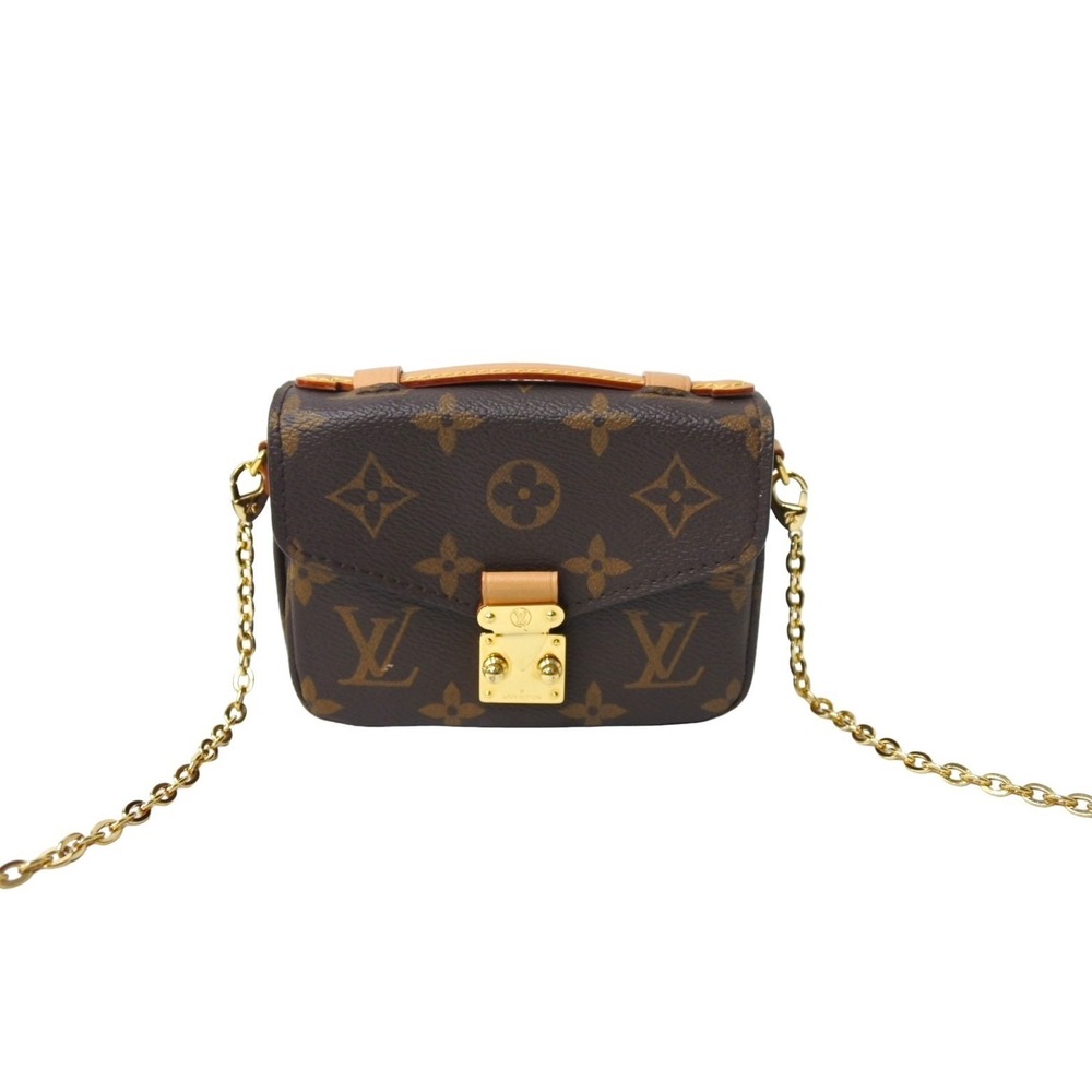 Louis Vuitton brown bag shoulder Metis Monogram canvas